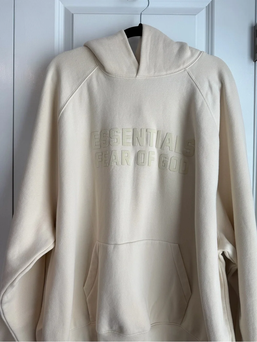 Fear of God Essentials Men’s Hoodie Eggshell Size XL